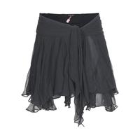 限尺码：伊莎贝尔·玛兰 ISABEL MARANT 都市轻奢风一片式线条轻熟气质真丝半截短裙