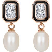 JAY独一淡水珍珠耳环2025高级感精致耳饰设计感小众耳坠耳钉