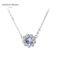 瑪汀薇思 Martine Wester 英国水晶项链施华洛七夕送礼