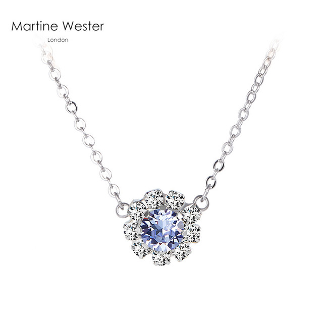 瑪汀薇思 Martine Wester 英国水晶项链施华洛七夕送礼