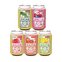 京东京造 五种口味混合装 果味精酿啤酒 果味啤酒混合装 整箱装