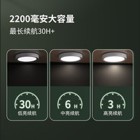 孩视宝便携磁吸护眼灯 上下铺学习悬吸酷毙灯宿舍床头阅读灯 CC27-W（充电款）