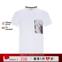 Paul Smith 保罗史密斯（paul smith）保罗史密斯（paul smith）男士PS简约印花短袖T恤 白色 XL