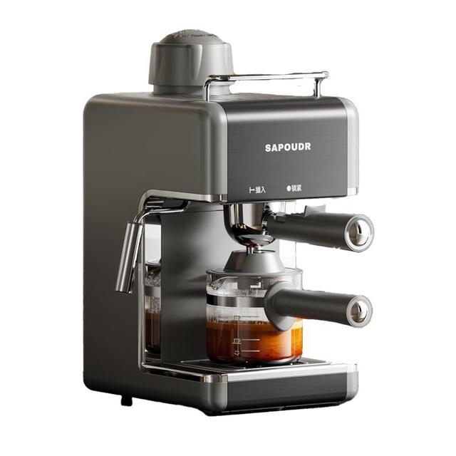 赛普达 EA39家用半自动咖啡机 全自动研磨一体
