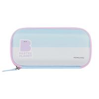 国誉 淡彩星球·桌面摊开式笔盒收纳铅笔盒 蓝色 1个 WSG-PCJ202B 蓝色