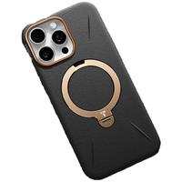  TORRAS/图拉斯 轻奢优雅 手机壳 磁吸支架  曜夜黑 皮革