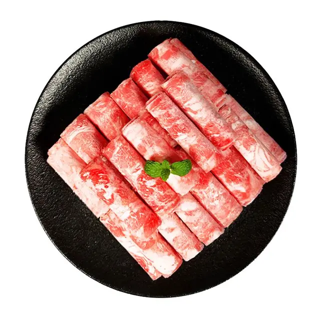 祁连牧歌国产谷饲肥牛卷500g 生鲜肥牛卷涮火锅食材 源头直发专场
