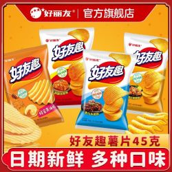 好丽友 好友趣泡菜黄油火鸡薯片 70g+45g