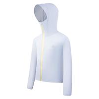 lemonkid儿童防晒衣透气凉感男女童防晒服防紫外线宝宝皮肤衣 岩岭灰蓝110