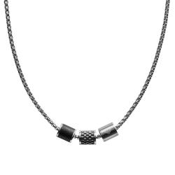 EMPORIO ARMANI 男士钛钢项链 EGS2383020
