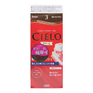  CIELO/宣若 植物天然 染发霜  明亮棕 80ml