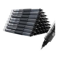 白雪（snowhite） T1255直液式走珠笔颜料墨水子弹头中性笔速干签字笔办公学生用