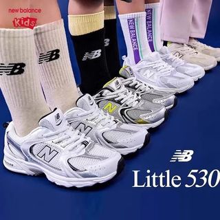 New Balance nb童鞋儿童男女小白鞋夏季休闲运动老爹鞋IZ530KMW