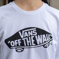 VANS 经典滑板LOGO 白色 XL 短袖T恤