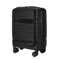 美国洛克兰行李箱女前开口PP拉杆箱男万向轮旅行密码箱