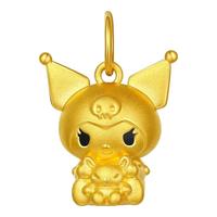 潮宏基足金黄金吊坠女定价 三丽鸥 XPG30017707 小版酷洛米