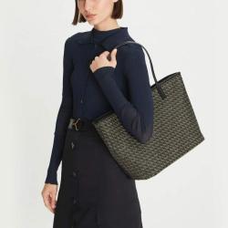 TORY BURCH EVER-READY系列经典印花拉链手提单肩子母托特包