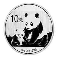 2012年熊猫银币纪念币 1盎司999足银银猫单枚 投资收藏 带熊猫绿盒