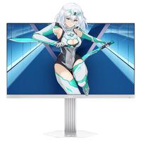 SANC 盛色27英寸2K320Hz FastIPS 硬件低蓝光IGZO技术 1ms旋转升降 白色海景房AI电竞显示器屏幕 S85