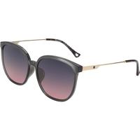 睛姿（JINS） 墨镜可爱少女感镂空爱心设计太阳镜防紫外线LRF21S037 02粉色