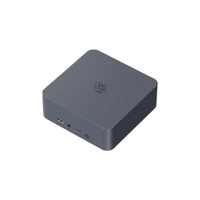 Beelink 零刻 EQi12 十二代酷睿版 无显示器 台式机 星河灰 (intel Core i7-12650H、集成显卡、24GB、500GB SSD)
