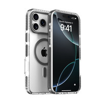 U&G iPhone 14 Pro 磁吸防摔 PC+TPU 灰色 手机壳