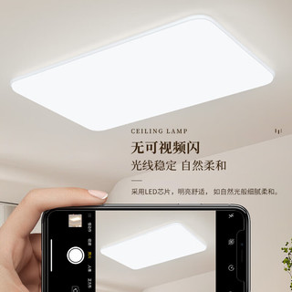  NVC/雷士 全光谱护眼 吸顶灯  自然光（3300K-5000K） 20-30㎡ 120