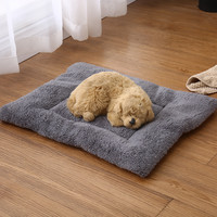 熊猫兔 PANDA BUNNY 猫狗垫子 春季柔软仿兔绒猫狗垫子猫窝狗窝垫颜色随机40cm*50cm