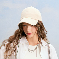 Champion冠军2025春季棒球帽女运动男纯色鸭舌帽遮阳宽帽檐显脸小 红色 均码