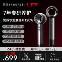 初扉 TRUEFES 高速吹风机高风速大功率速干负离子家用护发吹风机 （星空灰）欧美认证版