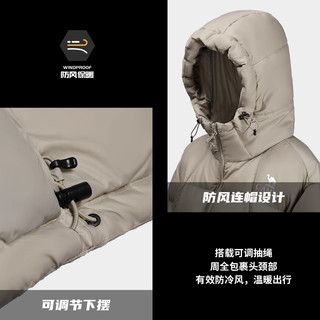 CAMEL骆驼轻薄羽绒服女2025冬季户外加厚保暖防水防风面包服外套