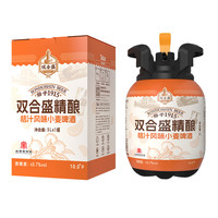 双合盛 10.0°P 浓醇精酿德式小麦啤酒 桔汁风味啤酒5L桶
