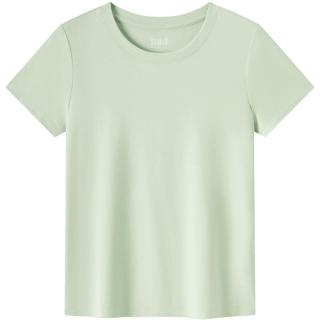 森马 陈都灵丨凉感T森马短袖T恤女修身纯色基础夏季圆领白色女装