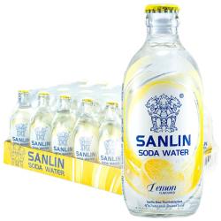 SANLIN 柠檬味苏打水 335ml*24瓶