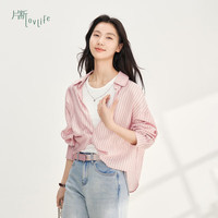 片断 dribs＆drabs 女士链条背心条纹显瘦衬衫 10101487126468