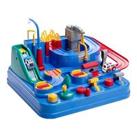 北国e家儿童早教轨道车玩具3到6岁火车汽车闯关大冒险停车场宝宝 【限时冲量】大冒险送1车+飞机