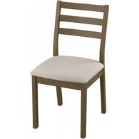 宜家(IKEA)TONSTAD图恩斯塔靠背椅吃饭椅子书桌椅家用 褐色仿橡木淡米色