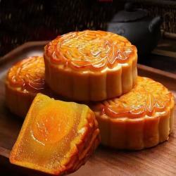 酥园康 广式莲蓉蛋黄豆沙月饼 100g