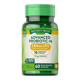 16种活性肠道益生菌胶囊益生菌粉大人调理儿童肠胃女性消化美国