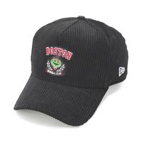 纽亦华940MLB硬顶弯檐灯芯绒棒球帽