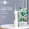 博皓 冲牙器便携式洗牙器牙齿冲洗器水牙线家用电动洁牙器牙垢牙缝清洁剔牙 父亲节 5002 晶莹透