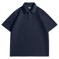 班尼路 S&K系列华夫格POLO衫男士休闲重磅翻领抗皱短袖男LF
