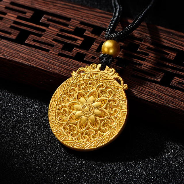 凯福珠宝 HOIFOOK JEWELLERY 古法十二生肖花丝吊坠 18g-20g
