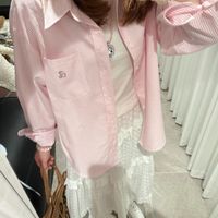 芙依珊 日系学院风 女士衬衫 yjhzj