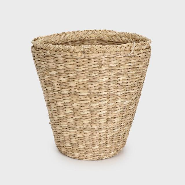 ZARA HOME ZARA仿藤编编织非纺织品装饰品收纳桶篮子