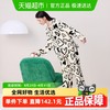 红豆 Hodo 睡衣女纯棉长袖春秋款时尚宽松高级感2024年家居服套装