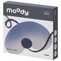 moody 经典系列 日抛美瞳 10片装 大小直径 彩色隐形眼镜法兰绒灰0度 丝绒感-微混血-法兰绒灰