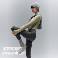 蕉内306Shape女士打底裤显身材运动瑜伽裤四季可外穿户外鲨鱼裤 檀木棕 M