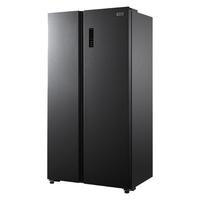 奥马 超薄款冰箱一级能效家用变频风冷无霜双开门对开门无霜电冰箱 BCD-452WKJ/B 452L星岩灰