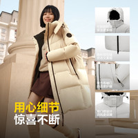 波司登25新款羽绒服男女同款多彩中长款时尚保暖加厚百搭运动休闲